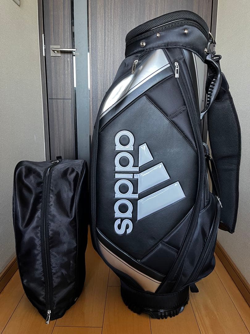 専用　美品adidas アディダス ゴルフ　カートキャディバッグ　XA227 黒
