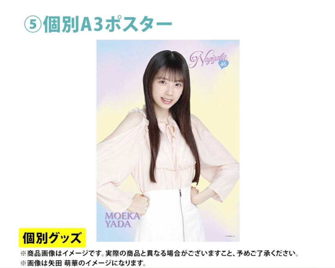 乃木坂46 2026年福袋A B C 19点　五百城茉央