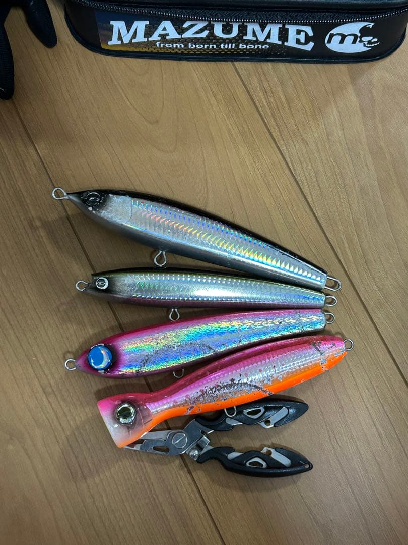 ディークロウ　ララペン　バレットブル　他オマケ付　ダイビングペンシル　青物プラグ