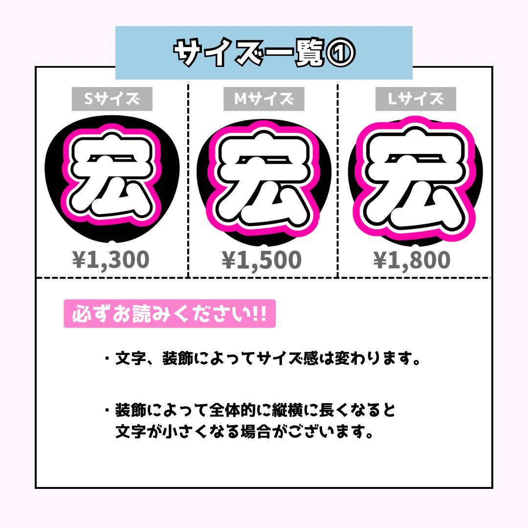 S.♡ページ♡ネームボード うちわ文字 連結文字パネル オーダー