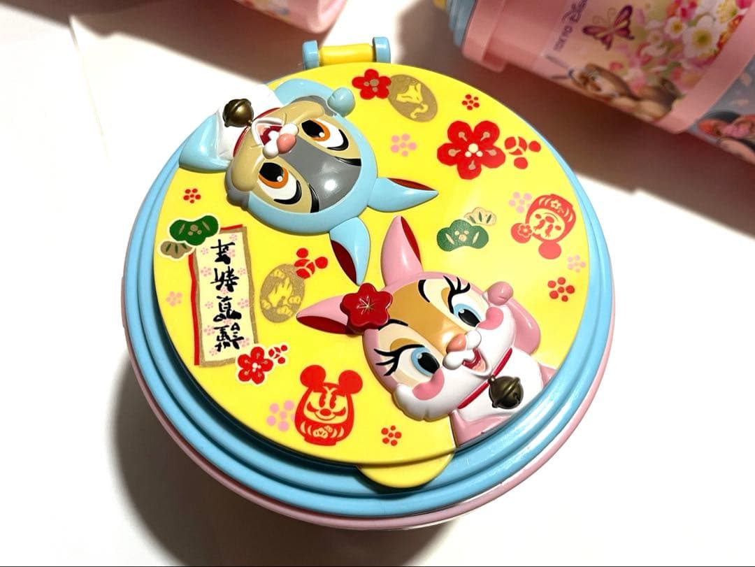【激レア】ディズニー お正月 2011年限定 ポップコーンバケツ 3点セット