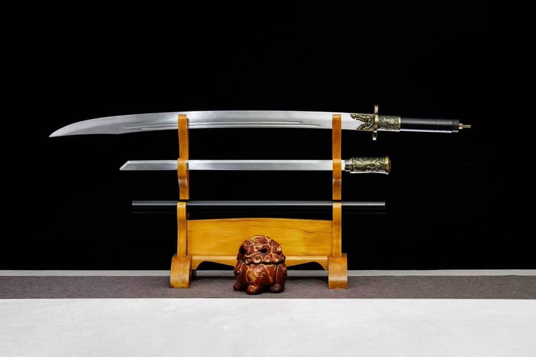 偃月痕長刀 日本刀 模造刀 鑑賞用 武具 舞踊刀 古兵器 分割式模造槍 長尺