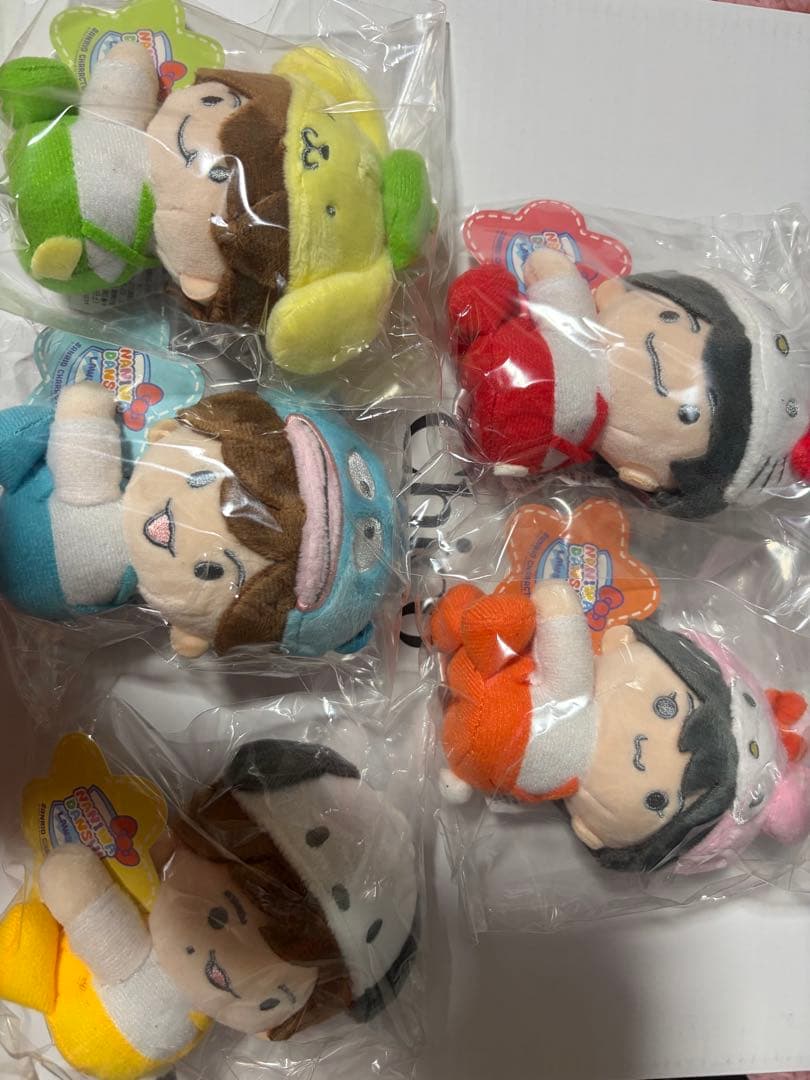 ぬいぐるみ・マスコット 6体セット