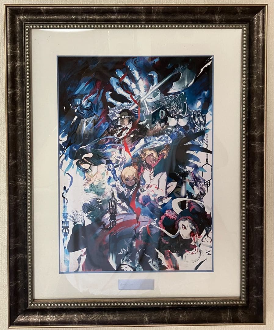 オーバーロード　キャラファイングラフB 複製原画 IMAXポスター　セット