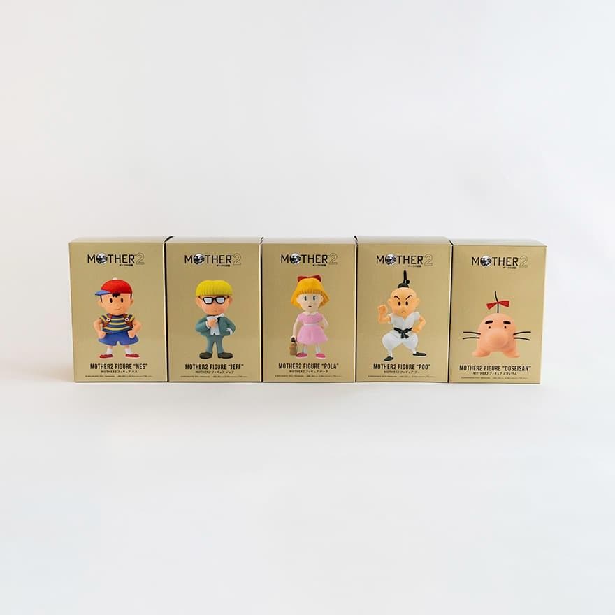 ほぼ日 GOLDBOXシリーズ『MOTHER2』フィギュア５体セット