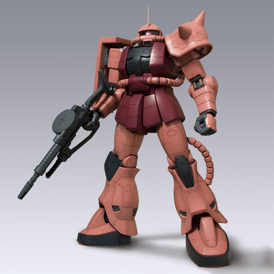 MEGA 1/48 MS-06F・MS-06S組立済 ・RX-78-2組立済