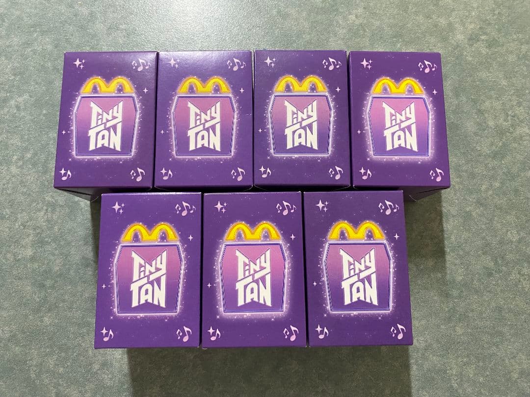 豪マクドナルド　ハッピーセットBTS Tiny Tan 全7種コンプリートセット