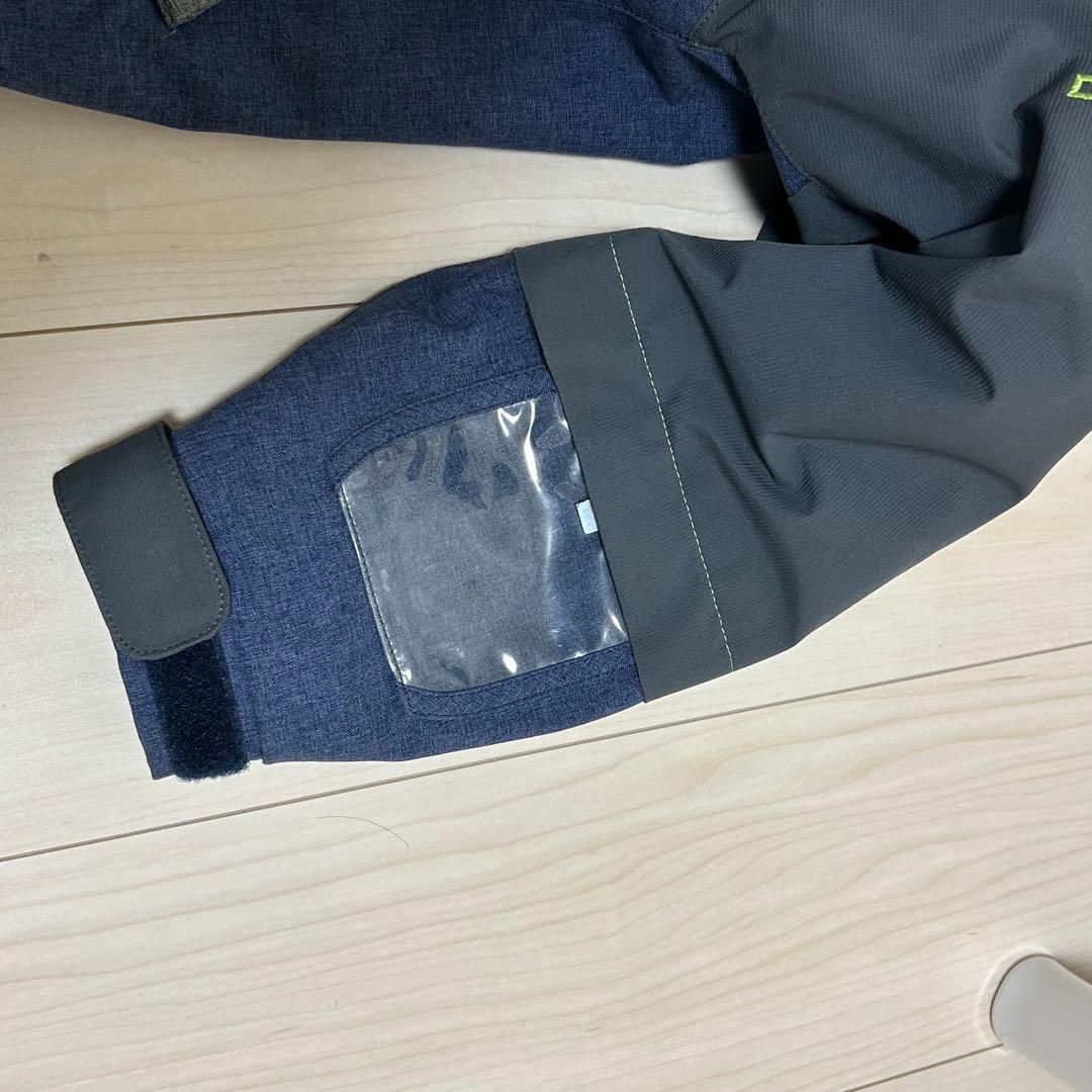 DESCENTE 子ども用スキーウェア ネイビー　130cm 帽子　おまけ