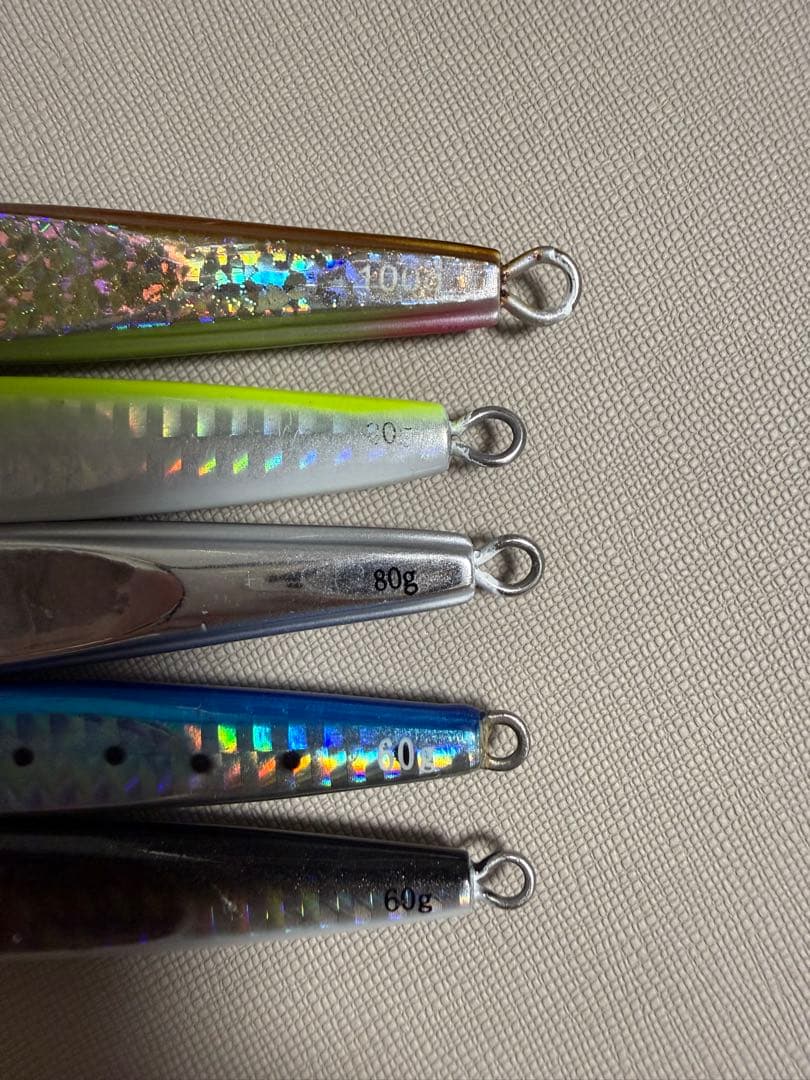 ダイワ tgベイト 100g 80g 60g 5個セット