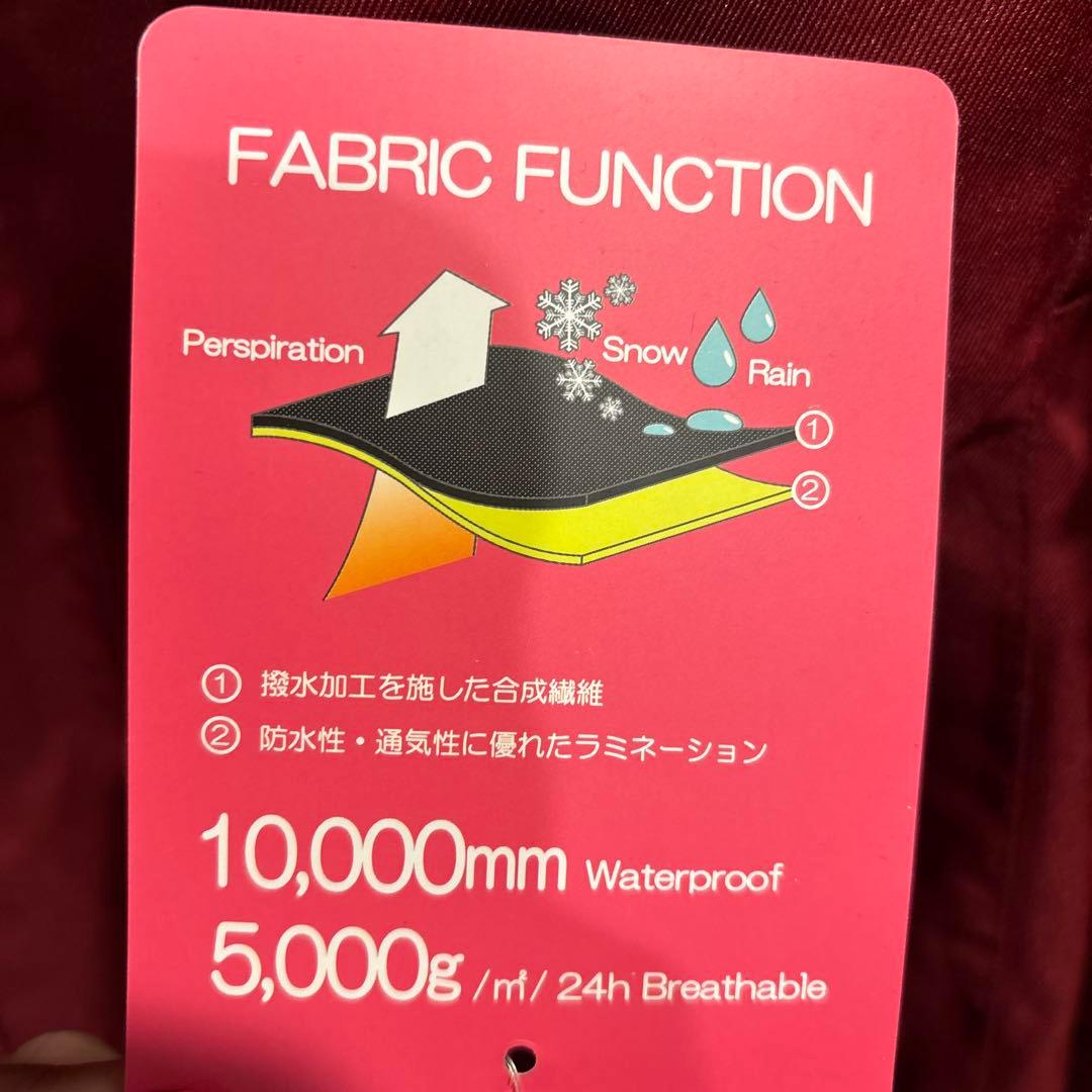 新品　ARG  スノーウェア M 上のみ