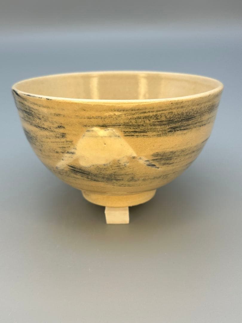 茶道具　茶碗　永楽善五郎　富士絵