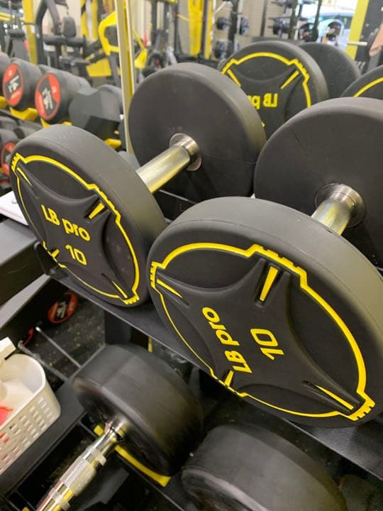 TPUダンベル　20kg から30kg