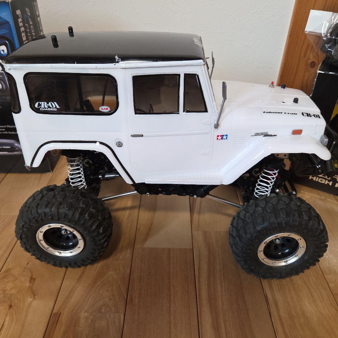 タミヤ CR-01 トヨタ ランクル40 フルセット　中古