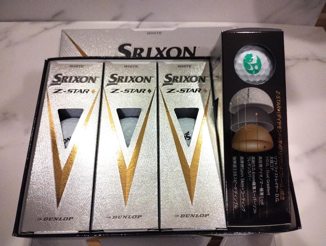 Srixon Z-STAR ◆ダイヤモンド ゴルフボール （3ダース）
