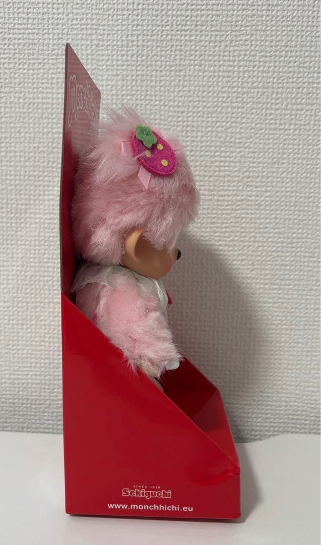 【即日発送】 EU限定 モンチッチ　海外　正規品　いちご　Monchhichi