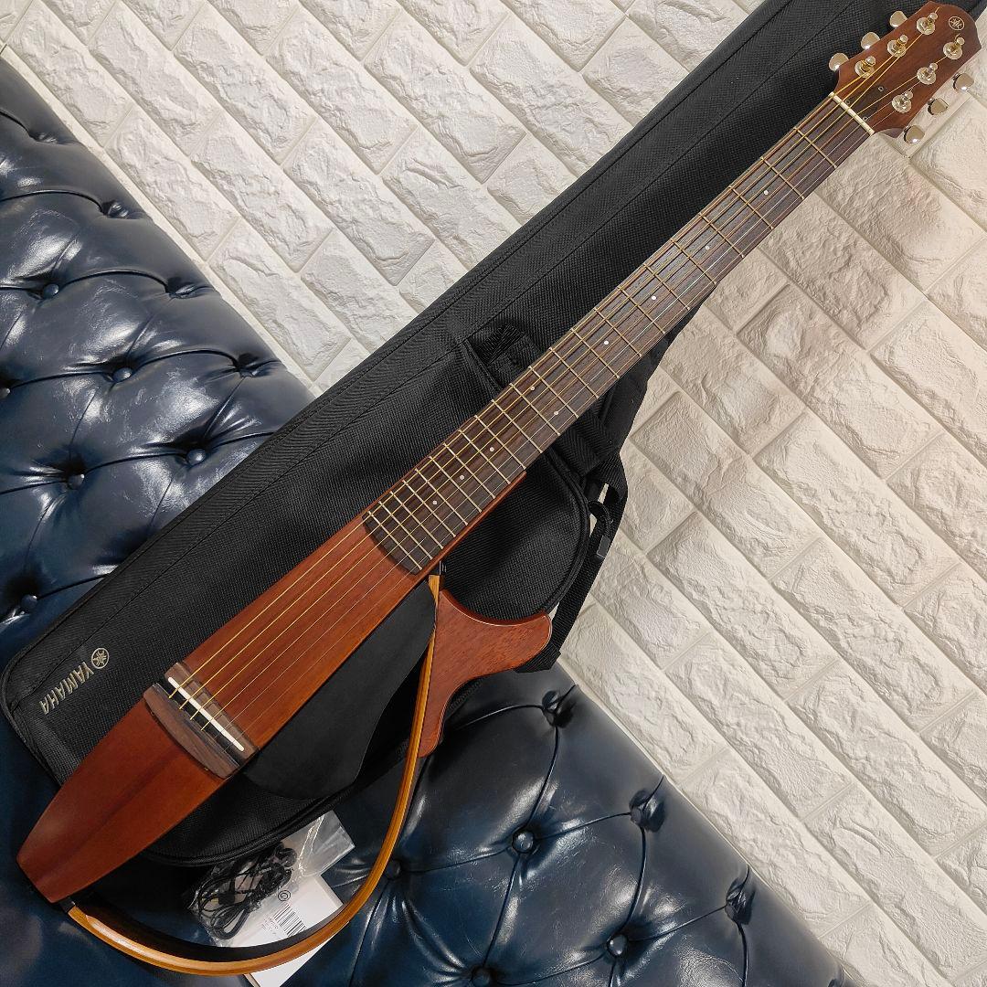 【特価】YAMAHA ヤマハ サイレントギター SLG200S 専用ケース付