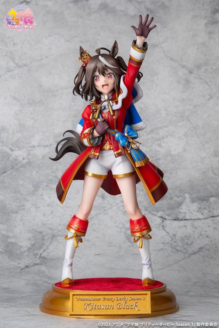 ヴ*)様 【未開封】1/7スケールフィギュア キタサンブラック 新勝負服（結願の