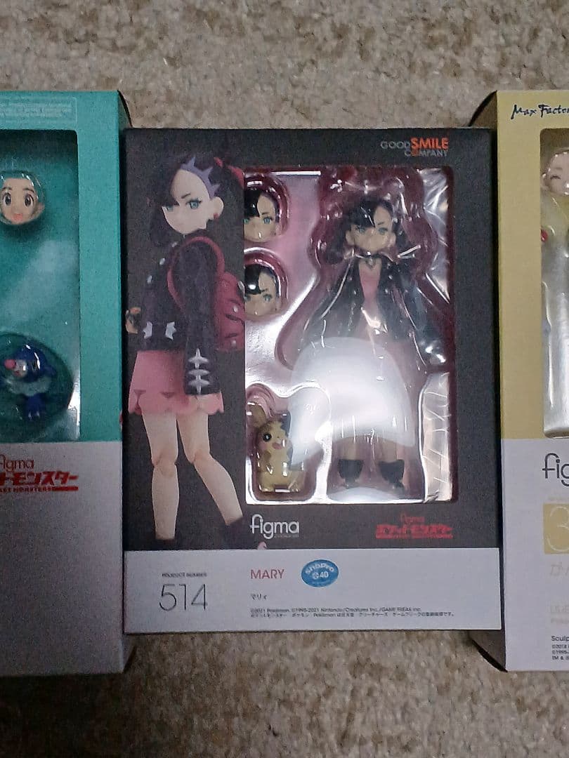 figma　ポケットモンスター 　リーリエ　マリィ　ミヅキ