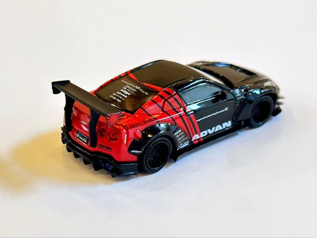 ミニカー MINI GT LBWK GT-R ADVAN