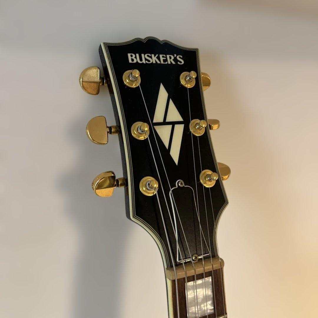 【調整済】BUSKER'S バスカーズ　レスポール　カスタム　エレキギター