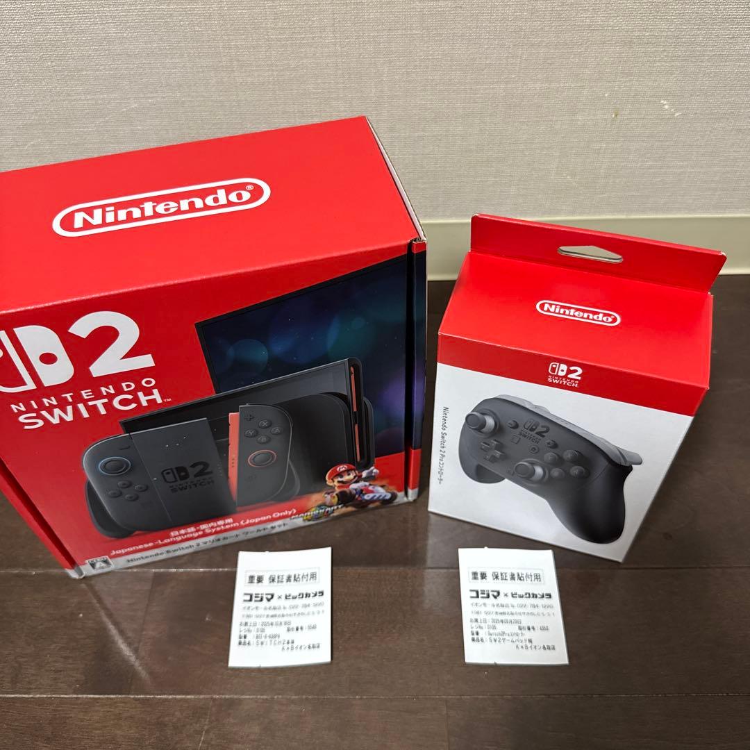 Nintendo Switch 2 マリオカートワールド Proコントローラー