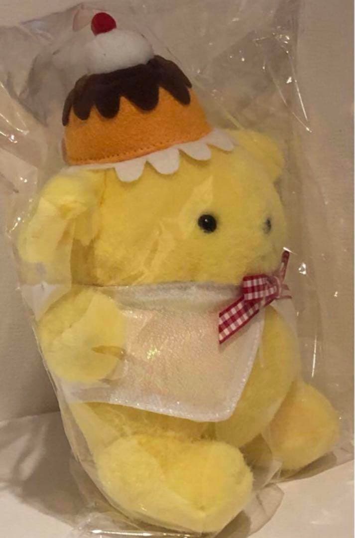 サンリオ ポムポムプリン ぬいぐるみ　1999年 新品タグ付き　❣️激レア❣️