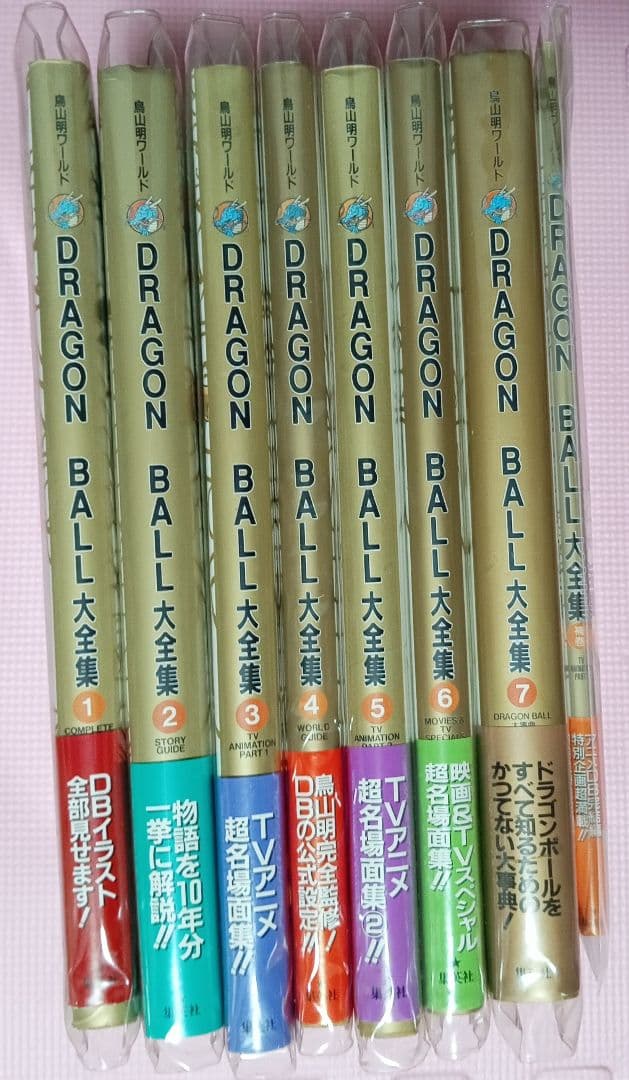 【未読品】ドラゴンボール（DRAGONBALL）大全集８巻セット　鳥山明ワールド
