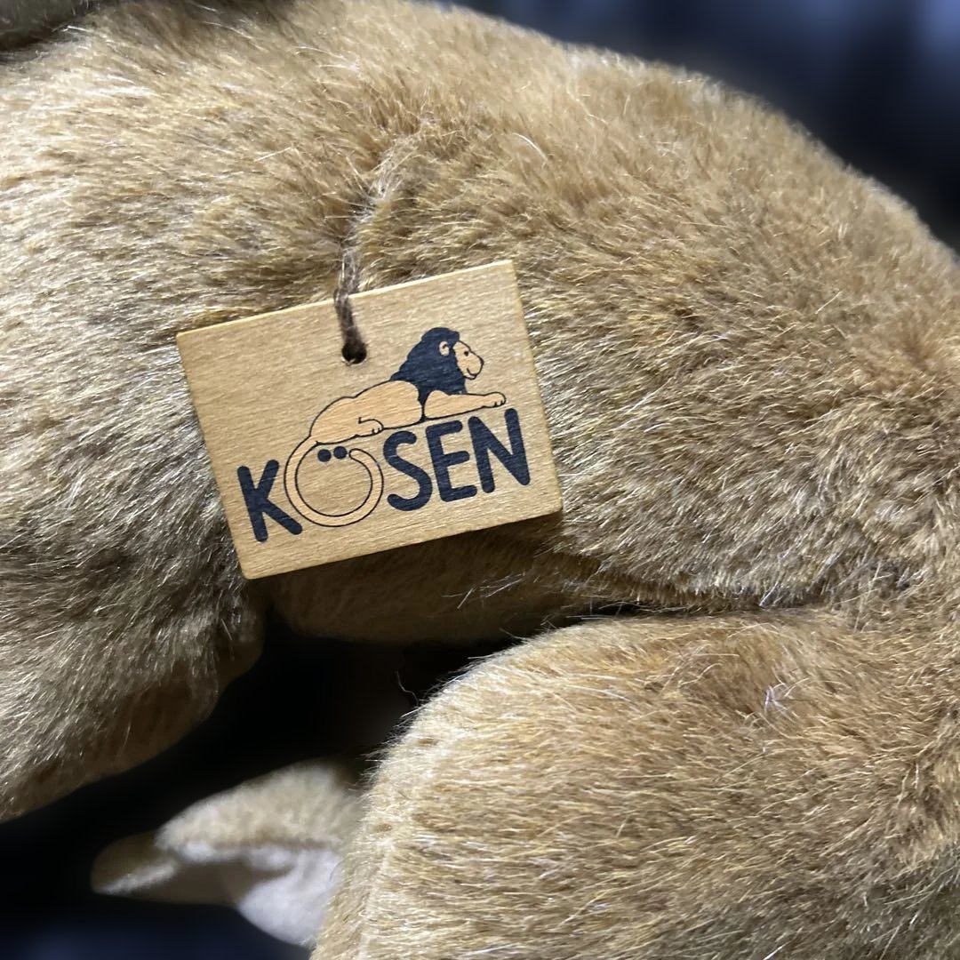 KOSEN ケーセン　ぬいぐるみ　リスザル　ヴィンテージ　タグ付き❣️
