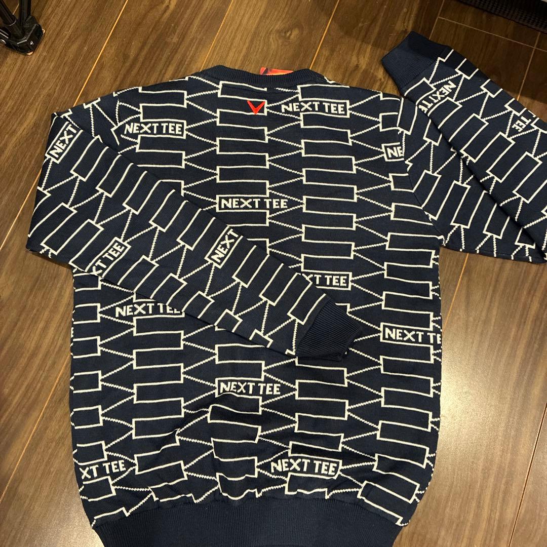 Callaway NEXT TEE ネイビーセーター L