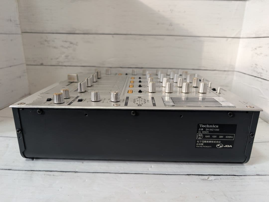 Technics　SH-MZ1200　DJミキサー　4ch　動作確認済み