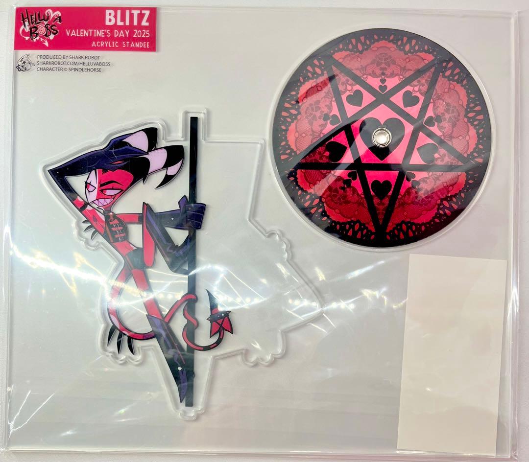 HELLUVABOSS ヘルヴァボス ブリッツ ストラス バレンタイン